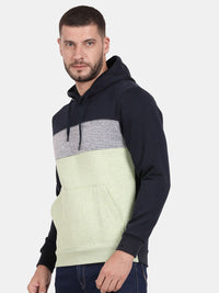 T-Base Colourblocked Hooded Sweatshirt