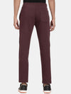 Plum Perfect Knitted Lower Track Pants