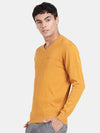 V Neck Spruce Yellow Full Sleeve Pullover