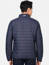 t-base Men Navy Blue Lightweight Puffer Jacket