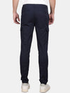 T-Base Men Mid-Rise Cotton Cargos Trousers