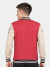 t-base Stand Collar Varsity Jacket