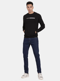 T-Base Round Neck Cotton Sweatshirt