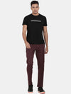 Plum Perfect Knitted Lower Track Pants