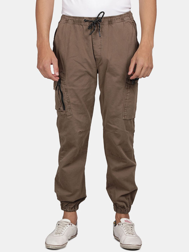 T-Base Men Mid-Rise Joggers Trousers