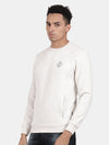 T-Base Round Neck Long Sleeve Cotton Sweatshirt