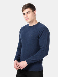 T-Base Round Neck Woollen Pullover Sweater