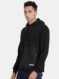 T-Base Hooded Neck Cotton Pullover Sweatshirt