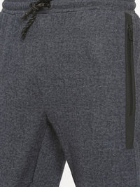 T-Base Men Grey Solid Regular-Fit Joggers