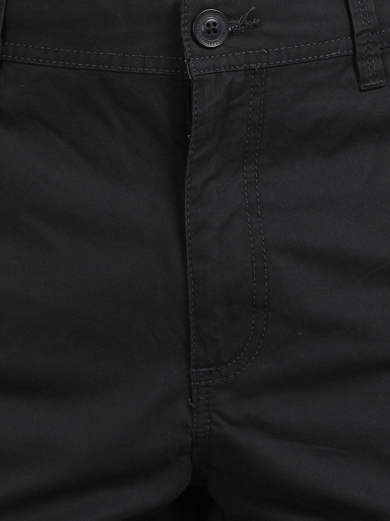 Blue Graphite Solid Cargo Pant