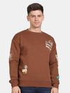 T-Base Men Graphic Printed Sweatshirt