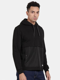 T-Base Hooded Neck Cotton Pullover Sweatshirt