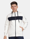 T-Base Men Solid Hooded Sweatshirt