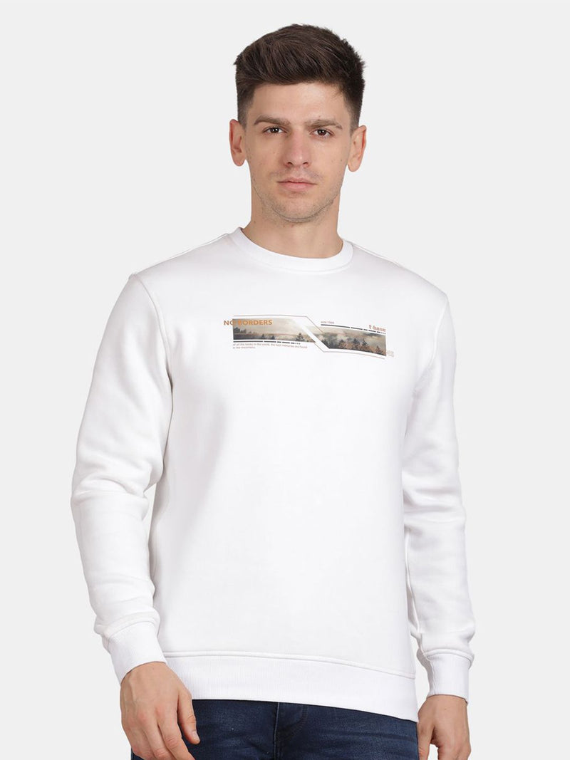 T-Base Men Graphic Printed Sweatshirt