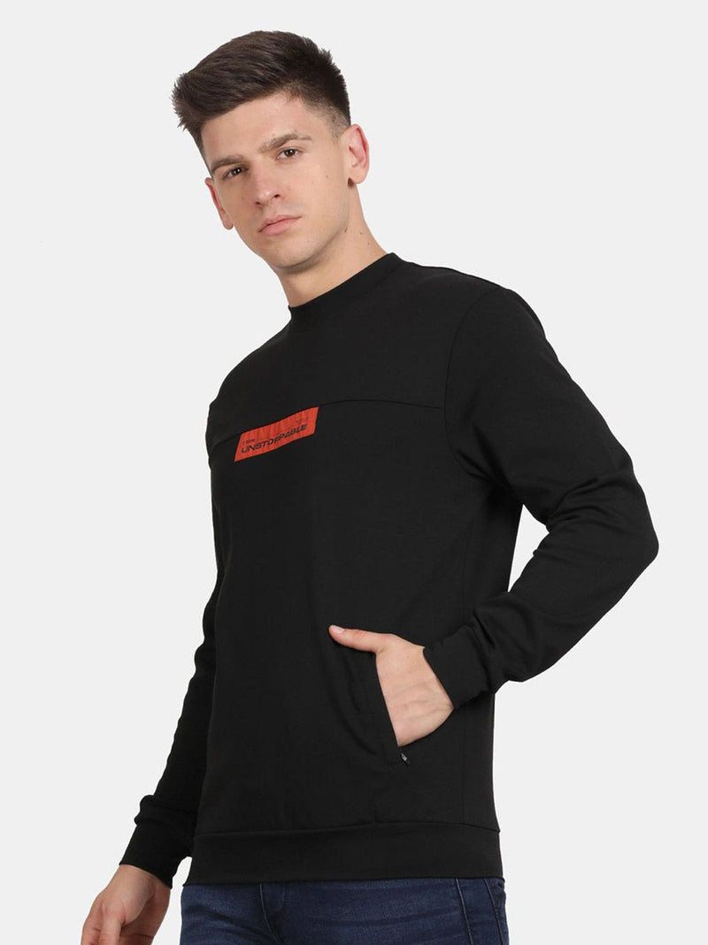 T-Base Men Graphic Printed Sweatshirt